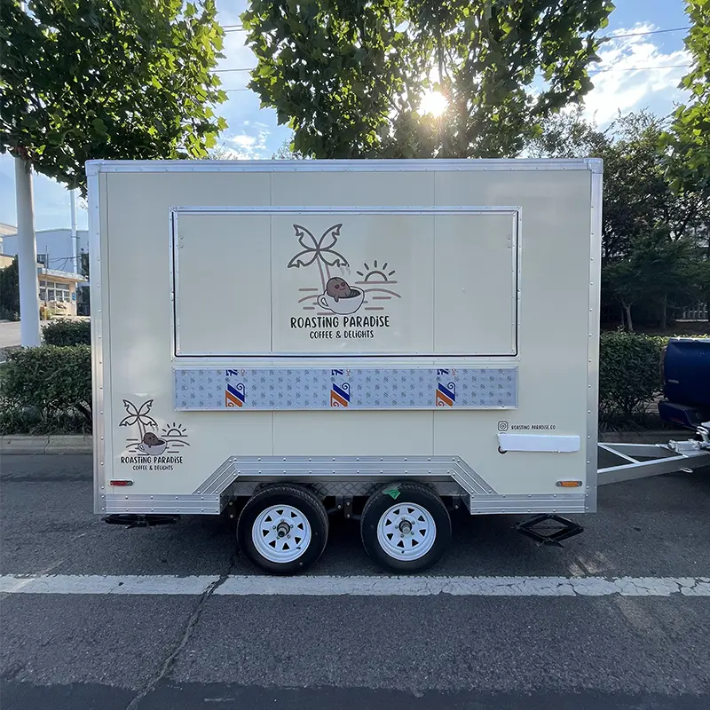 Remorcă mobilă pentru bucătărie completă comercială